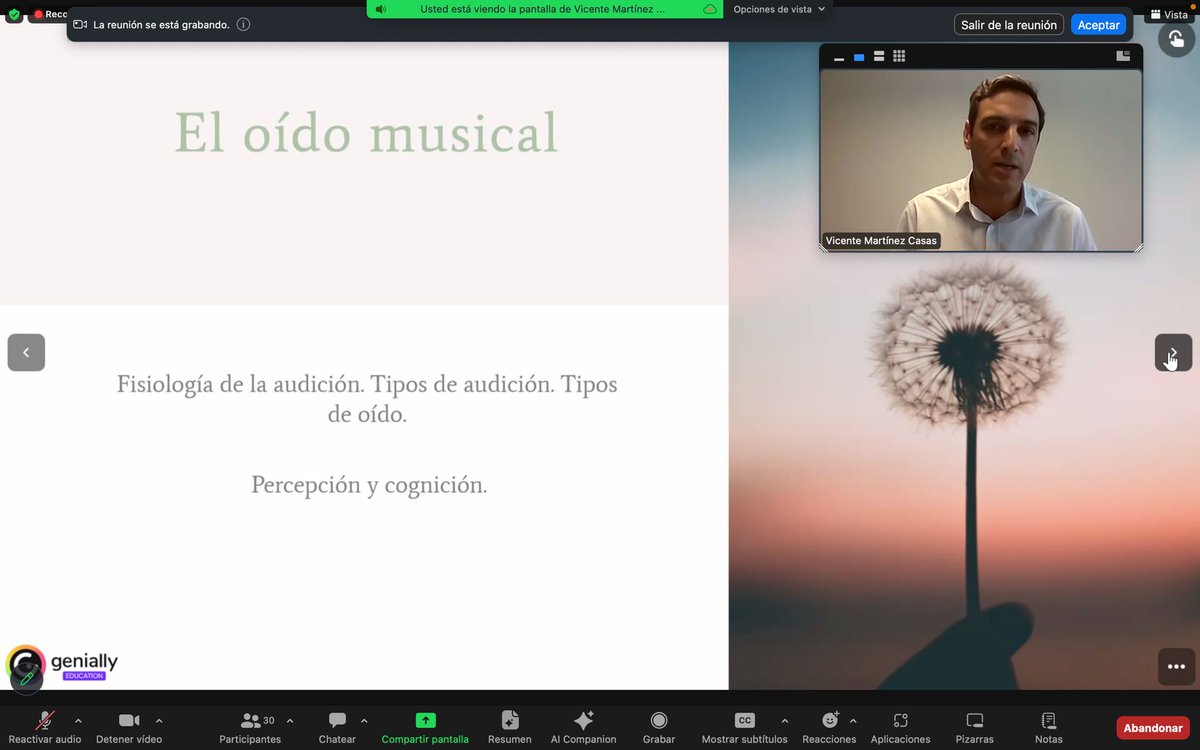 SatmusM's tweet photo. Ahora mismo, webinar sobre la formación musical del oído a cargo de Vicente Martínez Casas https://t.co/wgmXVmu7G1