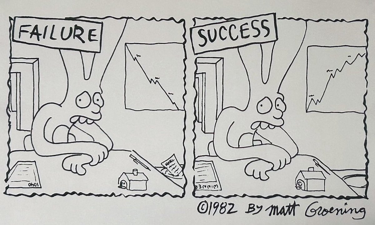 thinking about two of my favourite Matt Groening comic panels again