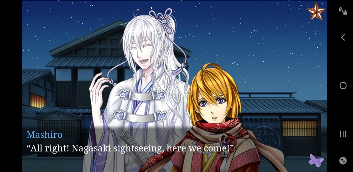 JuriHime09's tweet image. I agree, there's never a dull moment with him 😂🥰
#NinjaShadow #Otome #ShallWeDate