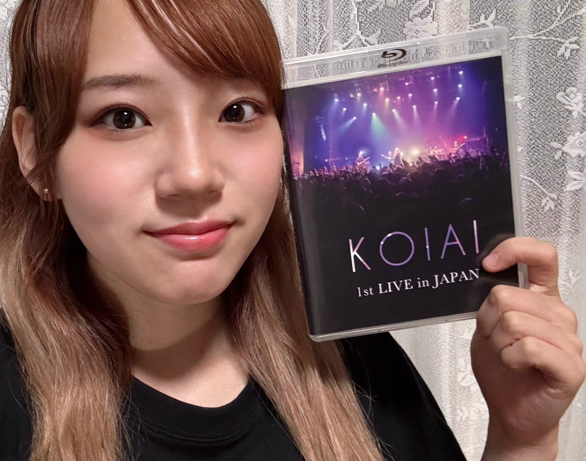 サンプル盤届いた！最高❤️‍🔥 KOIAI 「1st LIVE in JAPAN」Blu-ray