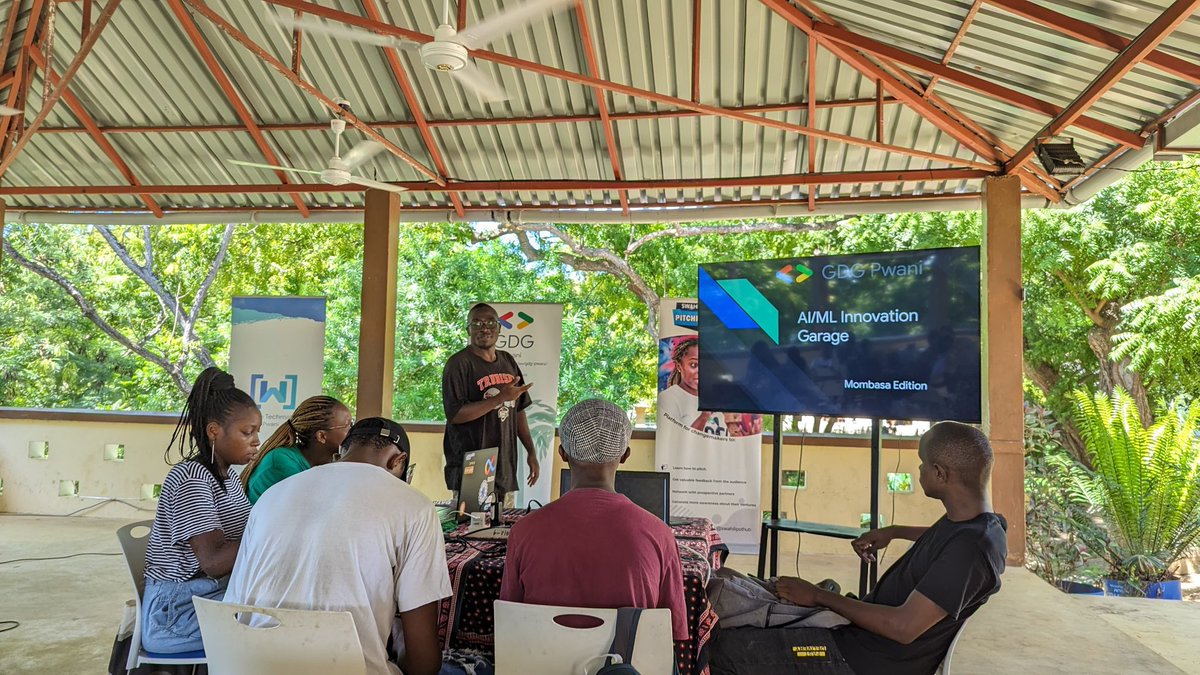 Forget 'buzz word' - AI/ML is the real deal these days. Grasping its capabilities is fast becoming crucial. That's what brings us to @swahilipothub for the @GDG_Pwani's Innovation Garage-to dive deeper into AI/ML and its potential!