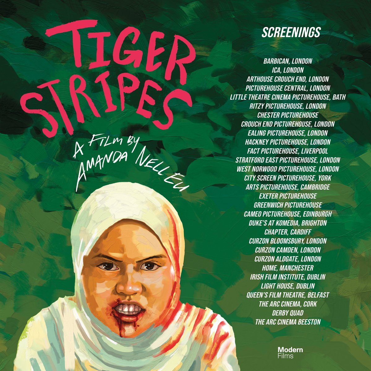 Amanda Nell Eu’s Cannes award-winning film TIGER STRIPES is now screening in cinemas across the UK and Ireland! Book tickets at your local cinema this weekend: modernfilms.com/tigerstripes
