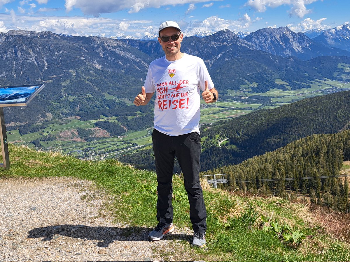 Nach all der Scheiße... Grüße aus Schladming ✌️😊 #VfB