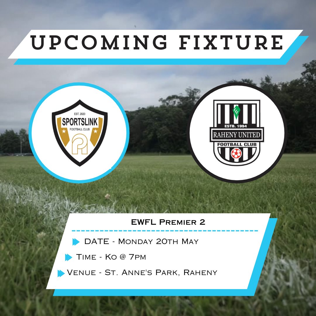 FcSportslink's tweet photo. We take on Raheny United in our second match of the EWFL Premier 2 league on Monday! โฝ ๐ซถ
#football #EWFL @EasternWFL https://t.co/HwKDKVKjtP