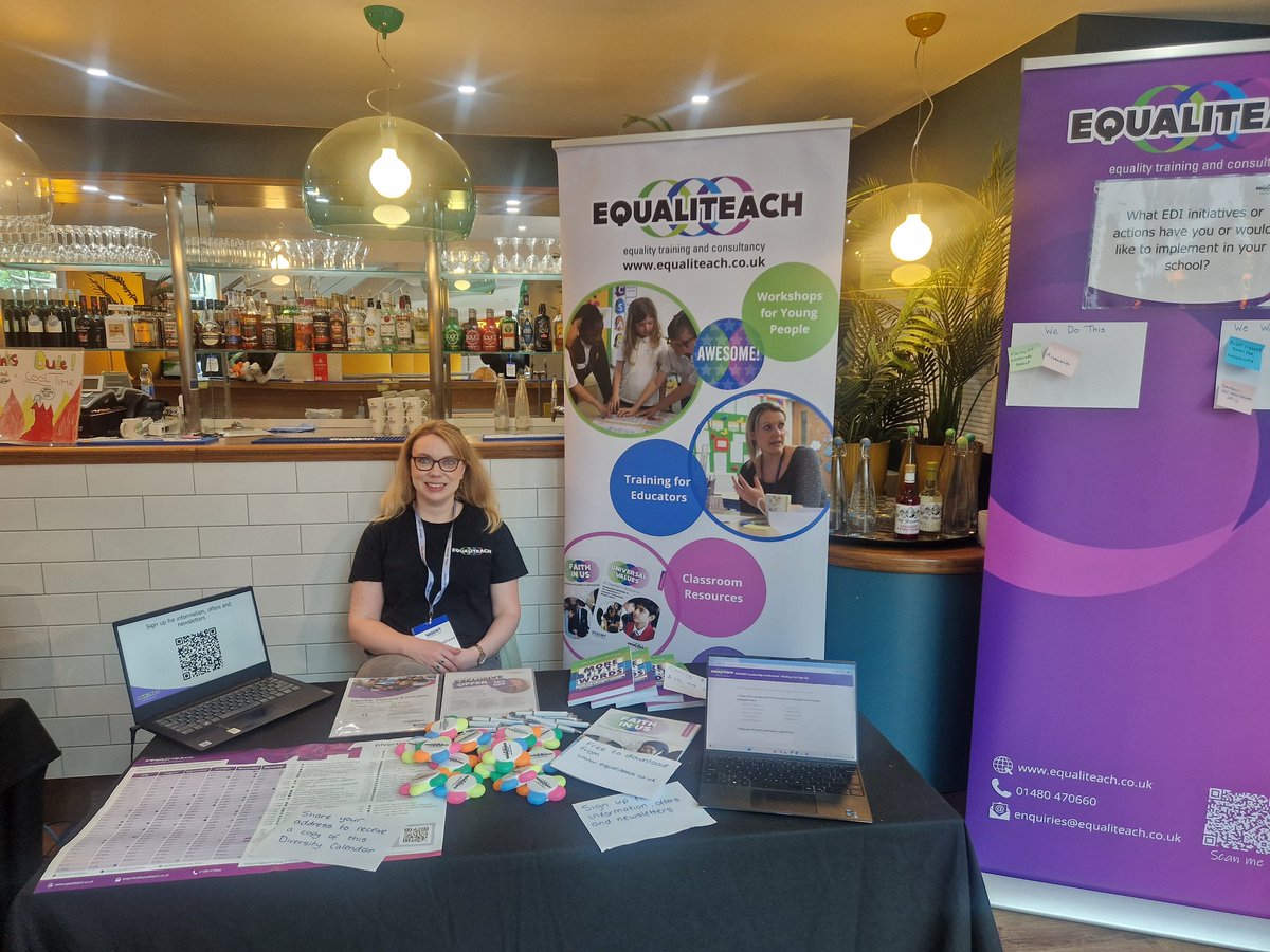 We're at #NASUWTLeaders24 today! If you're here, come say hello and find out about exclusive discounts and giveaways to support you in your EDI work :)