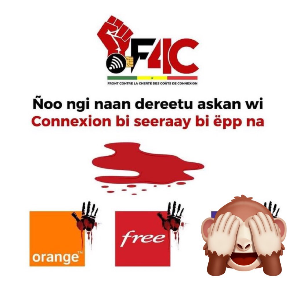 Bonjour @orange_sn (@free_senegal)
Nous vous demandons de revoir svp le prix de vos forfaits et d’améliorer la connectivité des données mobiles et WiFi.🙏🏾
Une baisse des prix, augmentation des forfaits nous ferons énormément de bien.👍