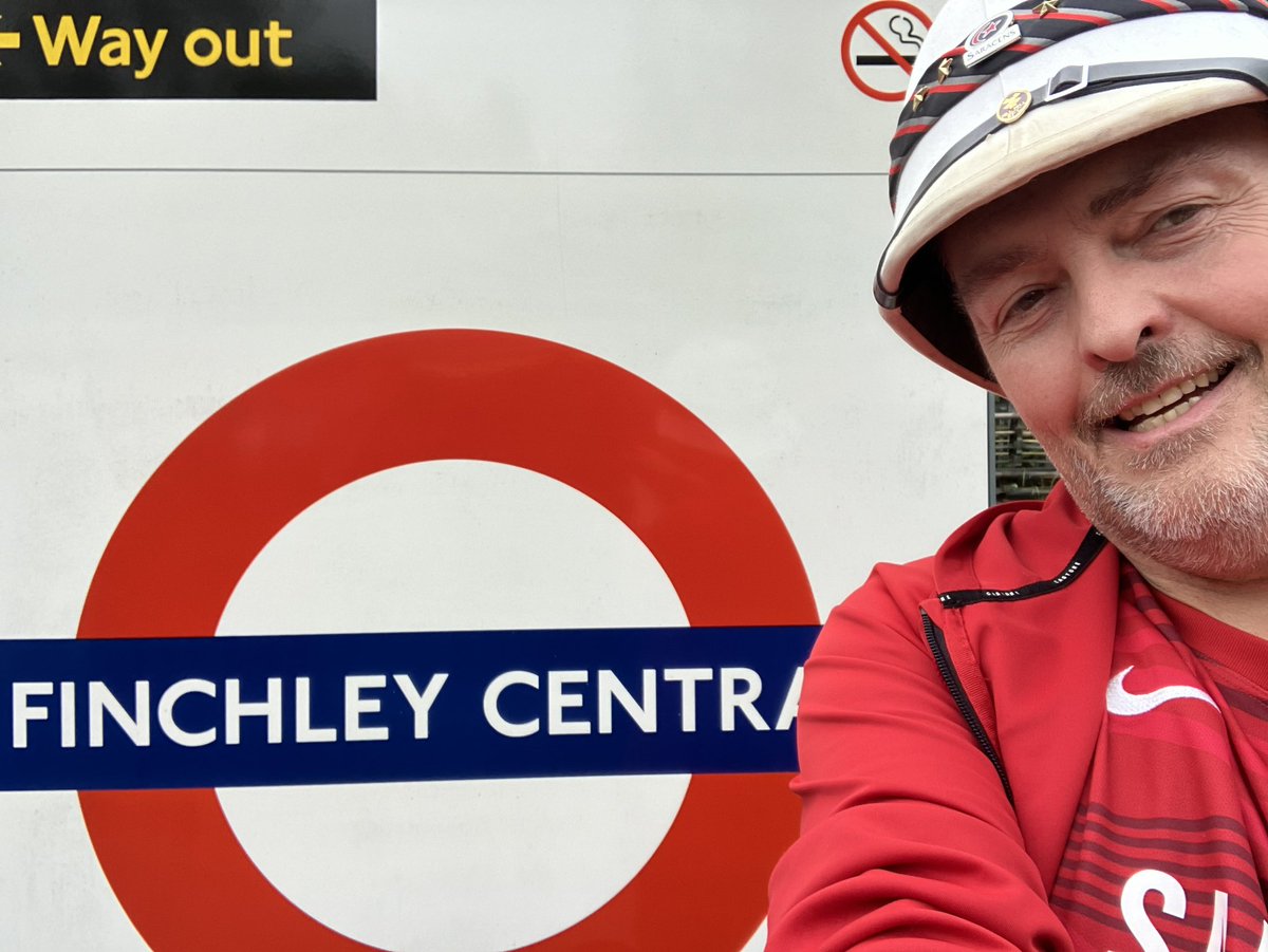Part 2 of epic journey Tube at Finchley next stop Mill Hill