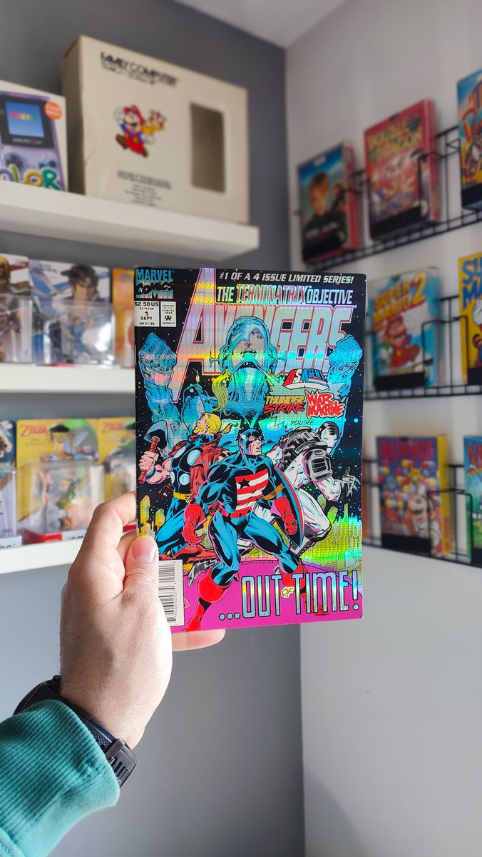It felt like a comic book day... #TheAvengers Terminatrix Objective part 1 of 4 
That foil is insane!
<a href="/marvel_uk/">Funko Marvel News UK</a> | <a href="/marvel/">Marvel Entertainment</a>
#comicbooks | #marvelcomics