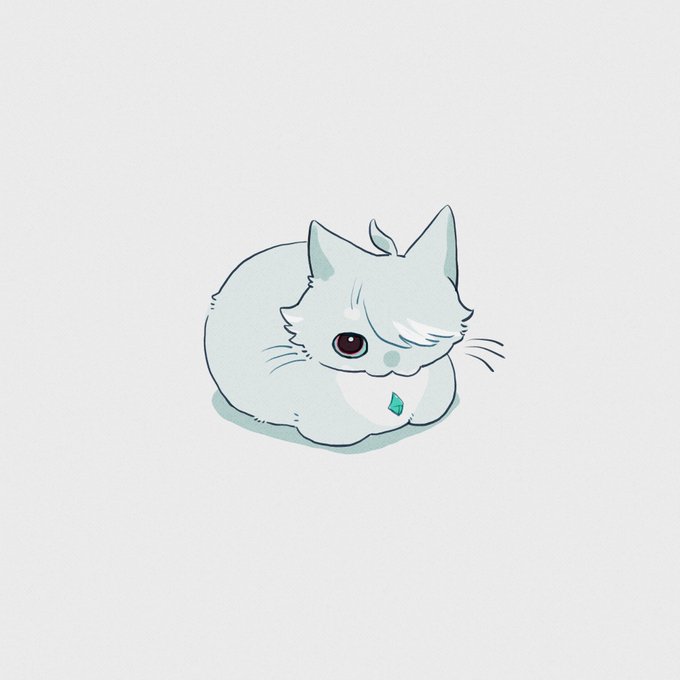 「誰もいない 白い猫」のTwitter画像/イラスト(新着)