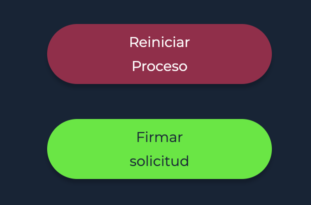 lobochicloso's tweet image. Mal UX/ UI en el #SATID , pinche botón mal posicionado, el color no basta para diferenciar., la primera opción debe ser la que te permita continuar con tu proceso, no la que la reinicie o cancele.