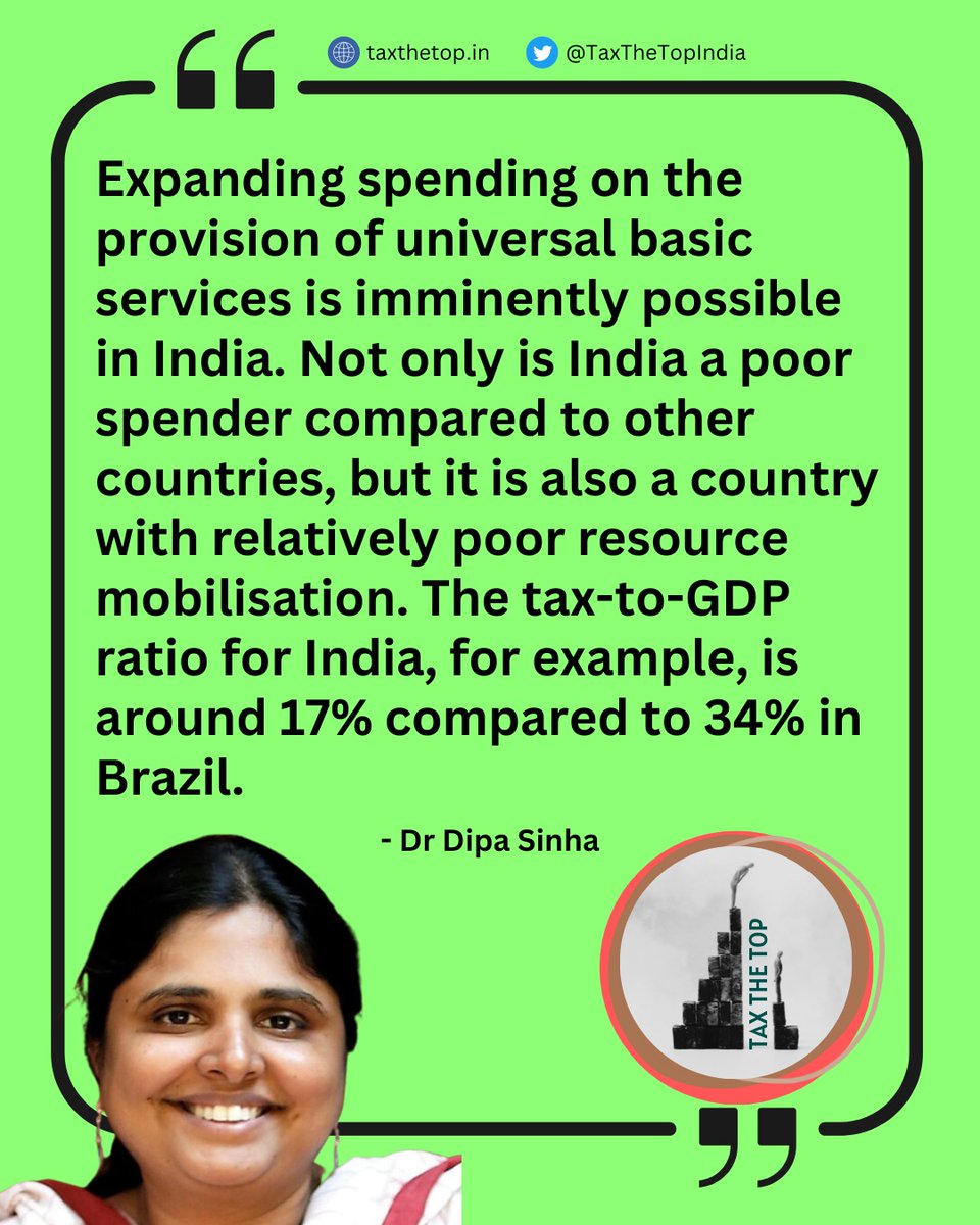 'In discussions on the problem of malnutrition in India, inequality does not get its due…Expanding spending on the provision of universal basic services is imminently possible in India. Writes economist @sinhadipa #EndTheBillionaireRaj deccanherald.com/opinion/inequa…