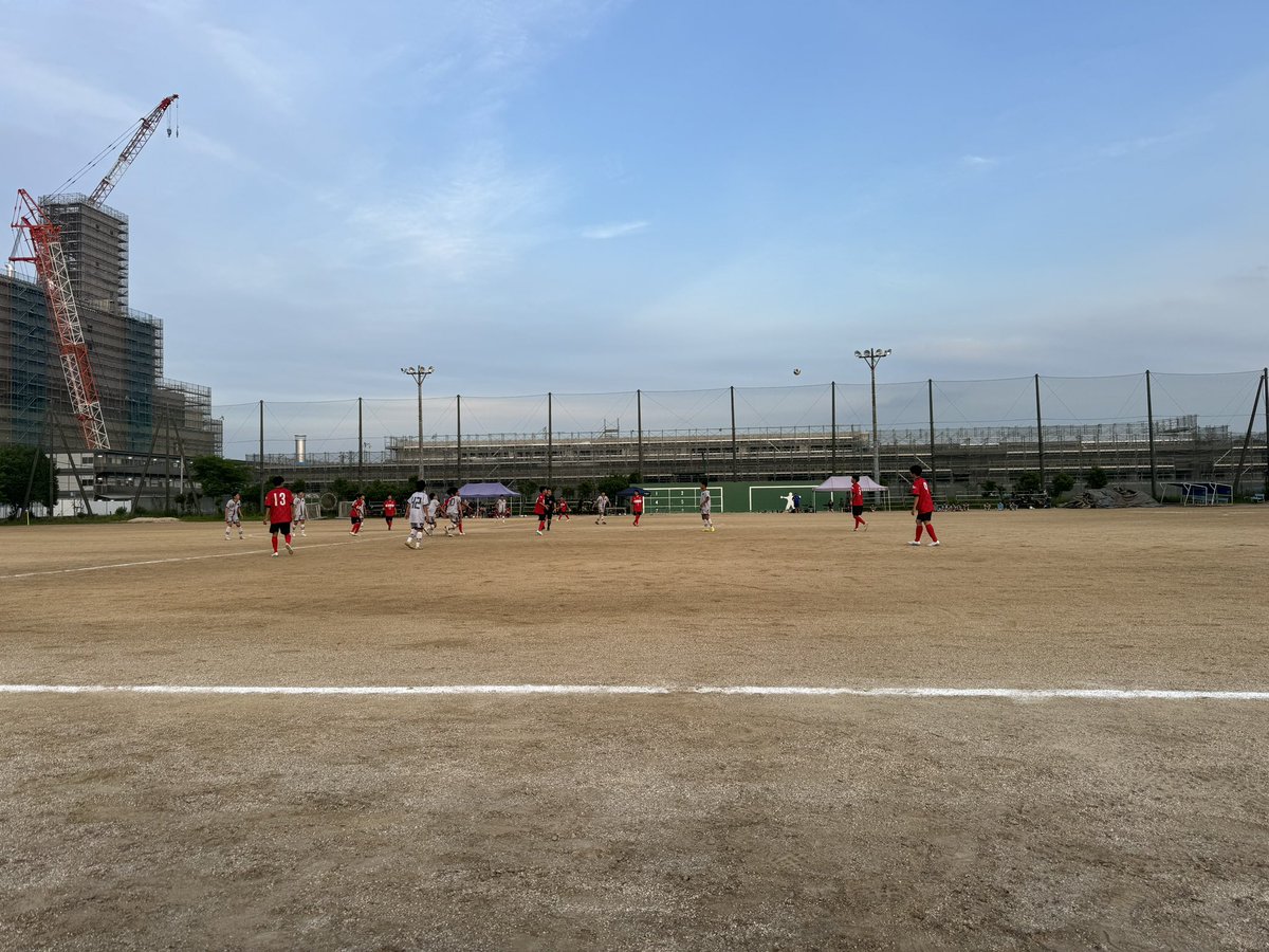 埼玉クラブリーグU15 MD6
4-2勝ち
4231トップ下でフル出場

2-0から2-2に追いつかれて嫌な流れだったけど2点追加してなんとか勝利👏
勝点を14に伸ばして前期1試合残して前期2位以内は確定👍
前期最終節は首位との対戦🔥