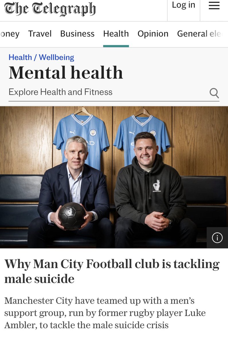 AMC 🤝 @ManCity telegraph.co.uk/health-fitness…