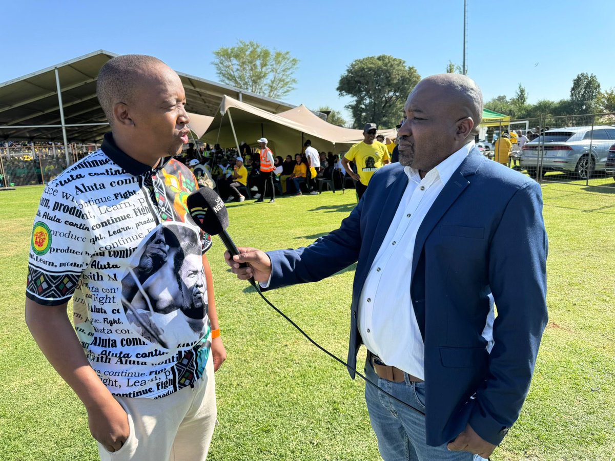 SIYANQOBA RALLY Interviews on the sideline to affirm the ANC’s overwhelming support in the Northern Cape. Nothing will stop the ANC from winning the 2024 General Elections. #LetsDoMoreTogether #VoteANC2024 #SiyanqobaRally 🖤💚💛