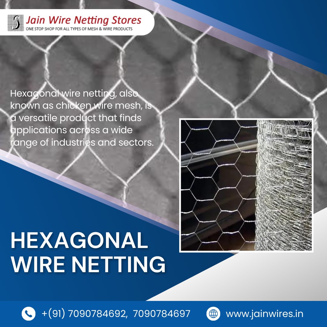 jainwirenetting's tweet image. HEXAGONAL WIRE NETTING
.
+91 7090784692
+91 7090784697
jainwires.in
.
.
#hexagonalwirenetting #wireconveyorbelt #expandedmetals #perforatedsheets #weldedmesh #wovenwire #galvanizediron #galvanizedironwire #wirefence #fence #wire #fences #wiremesh #fencepost