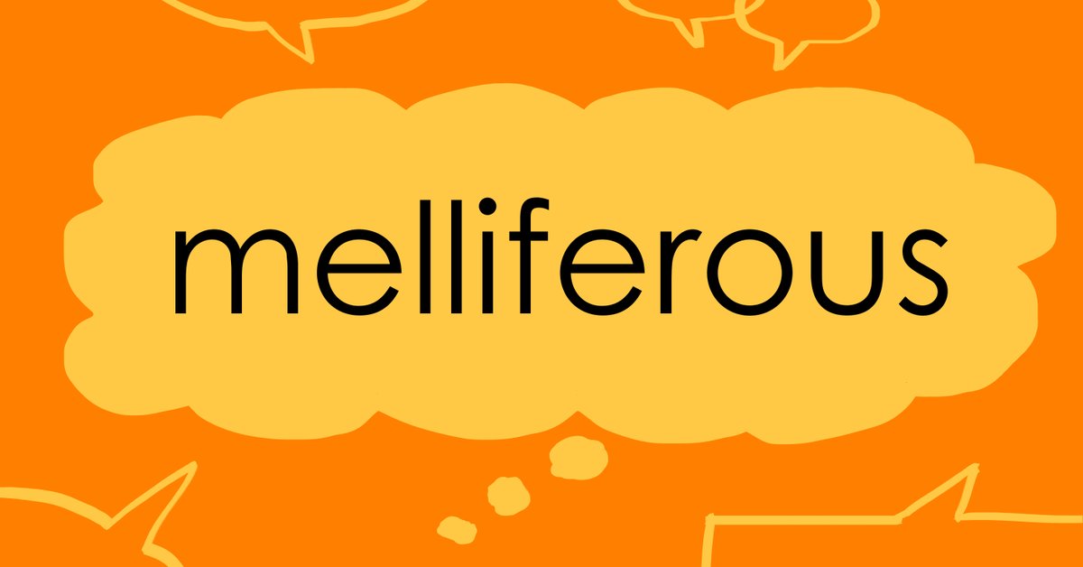 #wordoftheday MELLIFEROUS – ADJ. Forming or producing honey. ow.ly/SKzu50RFWWN #collinsdictionary #words #vocabulary #language #melliferous