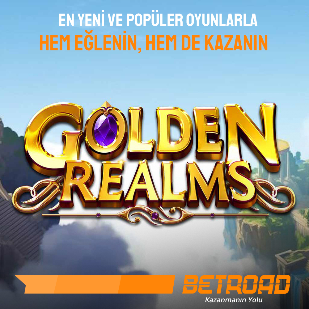 🎰 NetEnt firmasının en yeni oyunlarından olan Golden Realms ile zenginliğe ilk adımınızı #Betroad Casino'da atın! Betroad Giriş: bit.ly/3TyqoDr