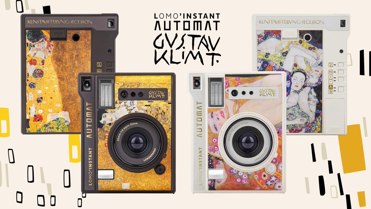 We just launched the beautiful Lomo’Instant Automat Klimt editions. Available in two designs. buff.ly/3QLON6o