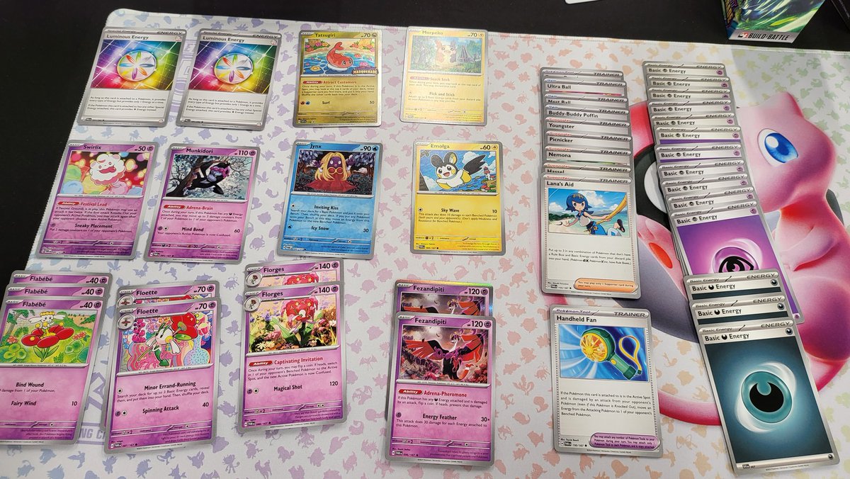 Pre release time, wish me luck. 
Cut Frosslass set out completely so we'll see how this goes.