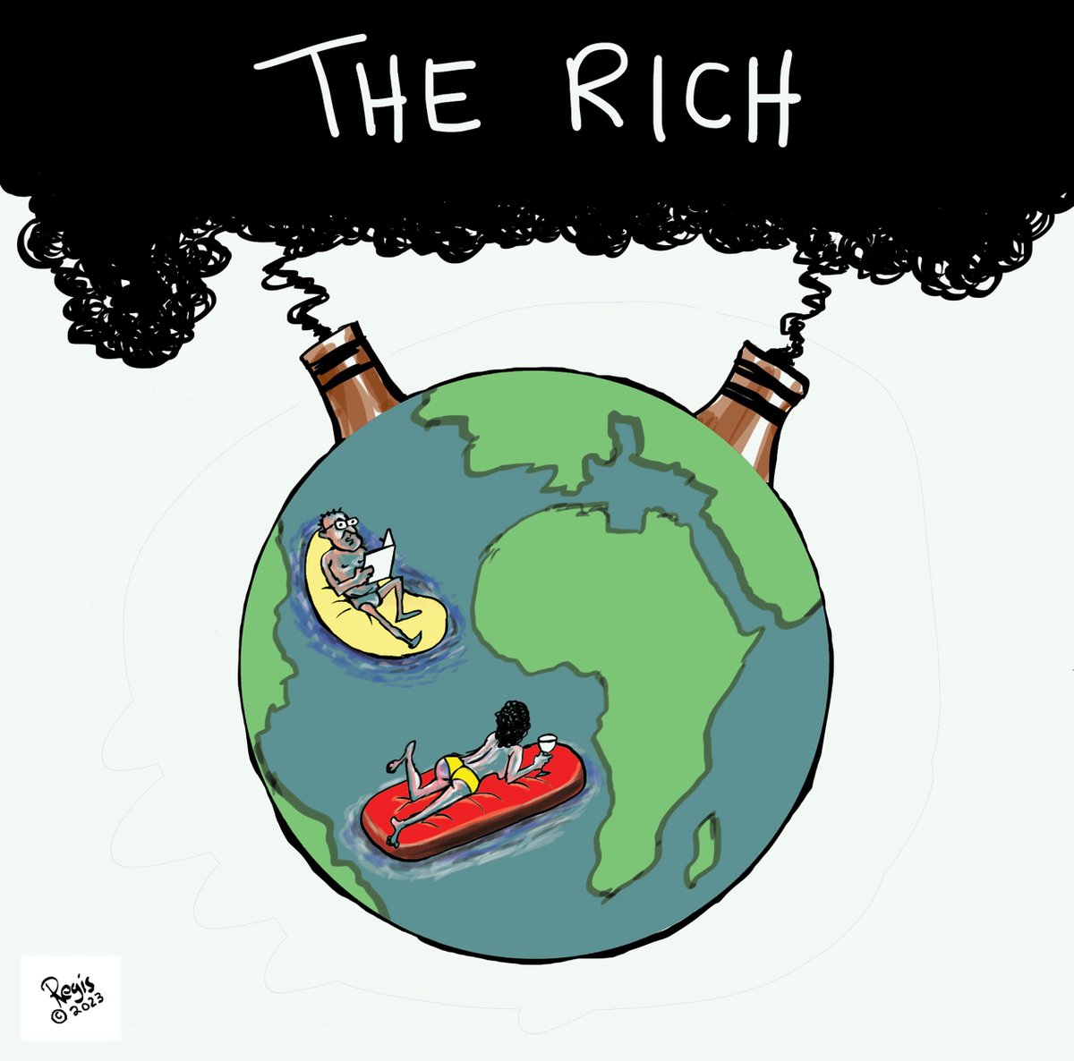 The richest 10% of Europeans produced as much carbon pollution in 2019 as half of Europe’s poorest population according to Oxfam. Sign the petition: eci.ec.europa.eu/038/public/#/s…