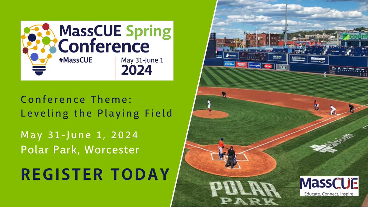 Did you know you can earn 1 graduate credit from @BridgeStateU for attending the #MassCUE Spring Conference? Learn more and register today! bit.ly/3VLBzdn