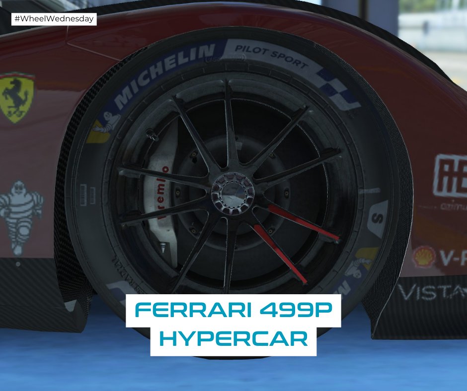 Our #WheelWednesday teaser was the front right wheel of the awesome Ferrari 499P which has been competing in the World Endurance Championship! Well done to those of you who got it right. We'll have another one for you in a couple of weeks! 😊