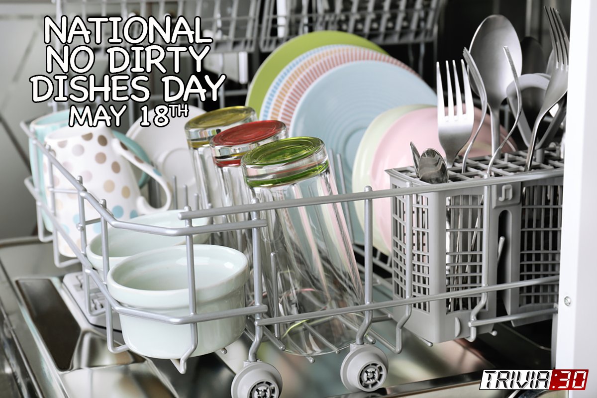 'Life is short and there will always be dirty dishes, so let's dance.' — James Howe #trivia30 #wakeupyourbrain #NationalNoDirtyDishesDay #dishwashing #cleaning #dishwasher #kitchen #dishwashingliquid #dishes #washing #clean #dishwash #dishtowel #detergent #dishcloth #home #soap