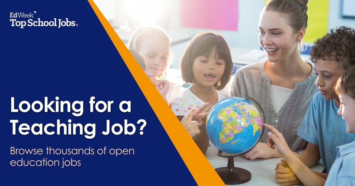 Search for that next great opportunity on EdWeek Top School Jobs, a site exclusively for jobs in K-12 education, with thousands of jobs in districts all over the country. edw.link/8f9