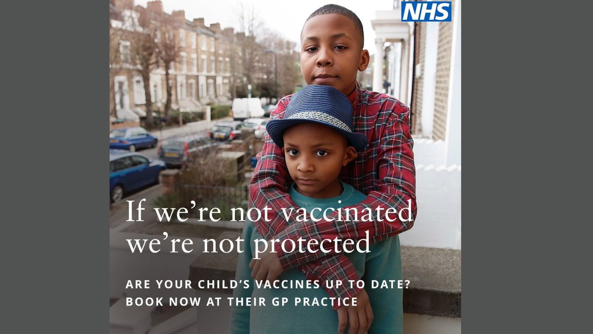 💉 Your children's routine childhood vaccinations are free & even if your child misses any doses, you can book a catch-up appointment with your GP practice. 📱📅 Check their Red Book or contact your GP to check they’re up to date. orlo.uk/RE4wJ