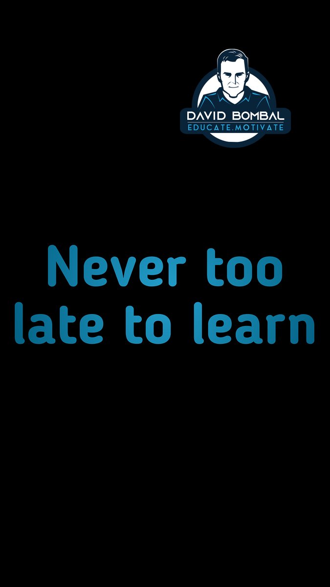 Never too late to learn.

#DailyMotivation #inspiration #motivation #bestadvice #lifelessons #changeyourmindset