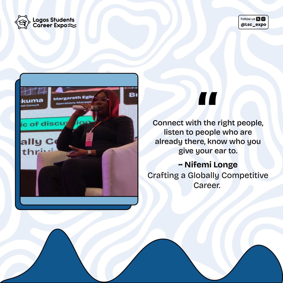 Lsc_expo's tweet image. What’s a panelist session without snippets?

Here are snippets from the first panelist session!😌🚀

#LSCE1.0 #lagosstudentcareerexpo #LSCE #Lagosstudents