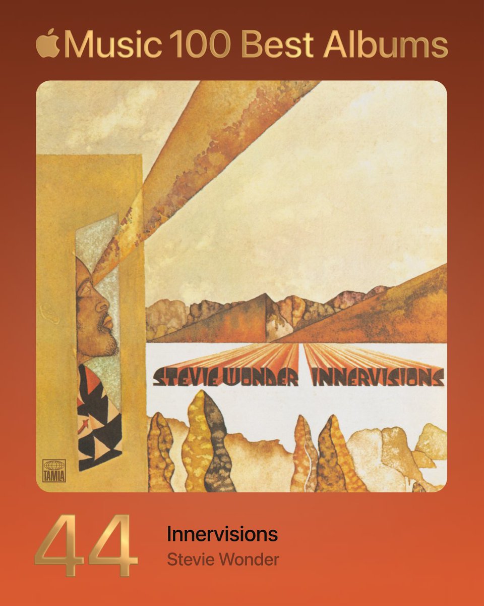 44. Innervisions - Stevie Wonder #100BestAlbums