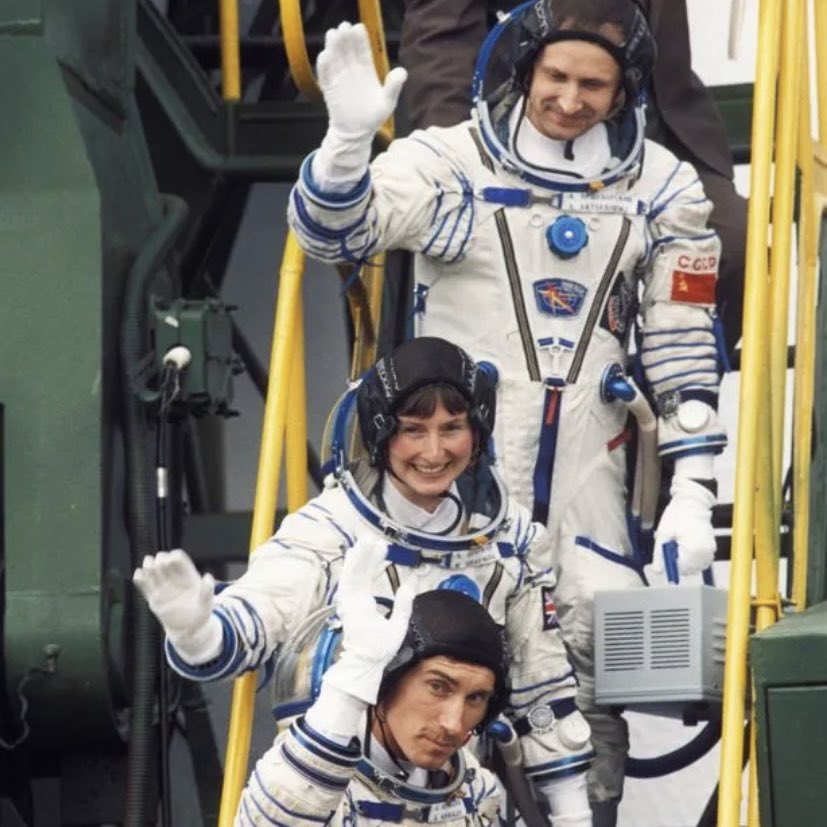 Happy Launchaversary to Helen Sharman.

In 1991, she became the first Brit in space, the first Western European woman in space and the first woman on the Mir space station.

That’s an impressive list of firsts 🚀.

Helen continues to be a fantastic advocate for STEM education.