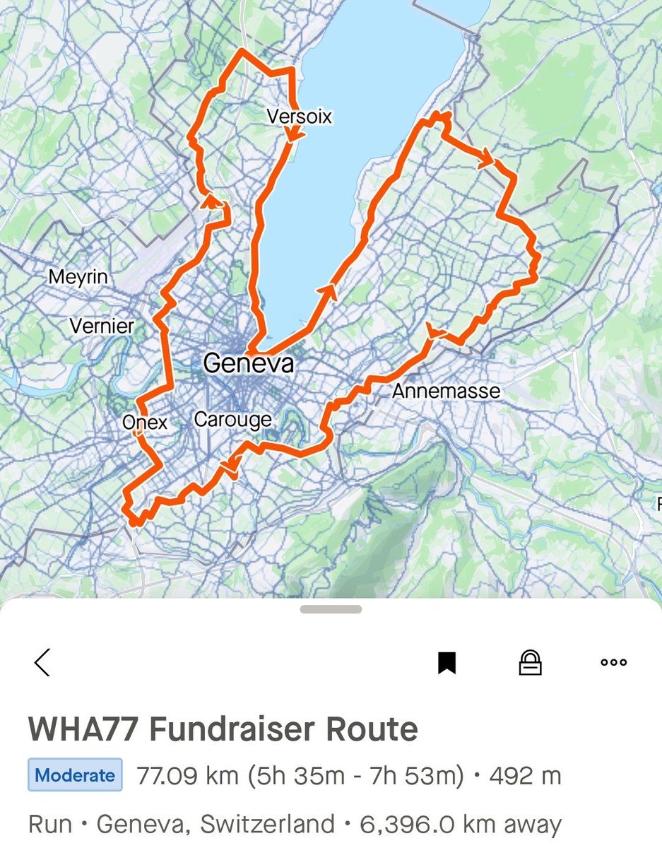 Dominique Vervoort (@dvervoort94) on Twitter photo No better day to do my "77km at #WHA77" ๐๐ผโโ๏ธ than #GlobalSurgeryDay (May 25), just a week away.
โ
๏ธ I'll have live GPS for accountability.
๐ข I'll be posting an update + advocacy hourly.
๐ I'll end at <a href="/UN/">United Nations</a> Palais.
๐ซถ Support/join #HeartsAroundTheWorld: give.global-arch.org/fundraiser/543โฆ No better day to do my "77km at #WHA77" ๐๐ผโโ๏ธ than #GlobalSurgeryDay (May 25), just a week away.
โ
๏ธ I'll have live GPS for accountability.
๐ข I'll be posting an update + advocacy hourly.
๐ I'll end at <a href="/UN/">United Nations</a> Palais.
๐ซถ Support/join #HeartsAroundTheWorld: give.global-arch.org/fundraiser/543โฆ