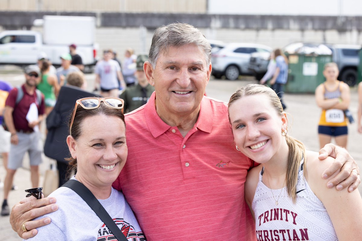 I stopped by the @WVSSAC State Track and Field Championships in Charleston this morning to show my support for our state’s top athletes. Congratulations to everyone who qualified for the state meet - you are making your families, schools and communities proud!