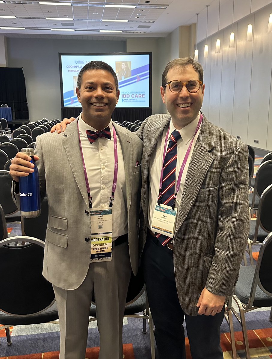 Duke GI (@duke_gi_) on Twitter photo <a href="/AmitPatelDukeMD/">Amit Patel, MD, AGAF, FACG</a> and <a href="/David_LeimanMD/">David Leiman, MD, MSHP</a> representing <a href="/Duke_GI_/">Duke GI</a> presenting at the 2024 <a href="/AmerGastroAssn/">American Gastroenterological Association (AGA)</a> Postgrad Course <a href="/DDWMeeting/">Digestive Disease Week</a> #DDW #GITwitter <a href="/AmitPatelDukeMD/">Amit Patel, MD, AGAF, FACG</a> and <a href="/David_LeimanMD/">David Leiman, MD, MSHP</a> representing <a href="/Duke_GI_/">Duke GI</a> presenting at the 2024 <a href="/AmerGastroAssn/">American Gastroenterological Association (AGA)</a> Postgrad Course <a href="/DDWMeeting/">Digestive Disease Week</a> #DDW #GITwitter