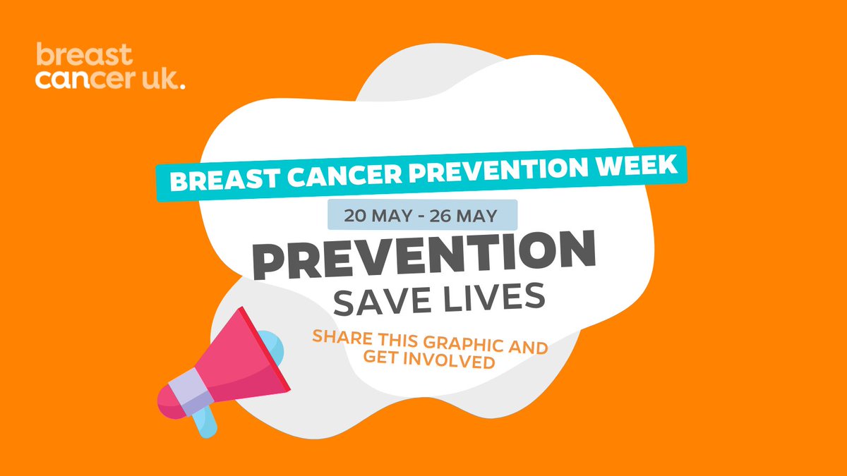#PreventionWeek #BreastCancer #BreastCancerUK #BreastCancerPrevention #BreastCancerAwareness