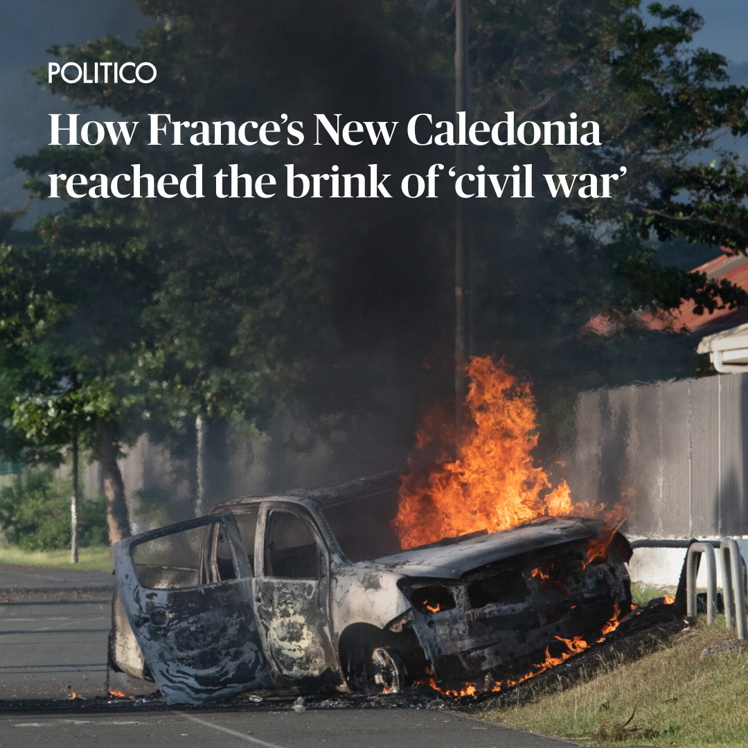 Nickel-rich New Caledonia could have been France’s Eldorado. Instead, it has once again turned into a security time bomb. 🔗 trib.al/6lKN00w