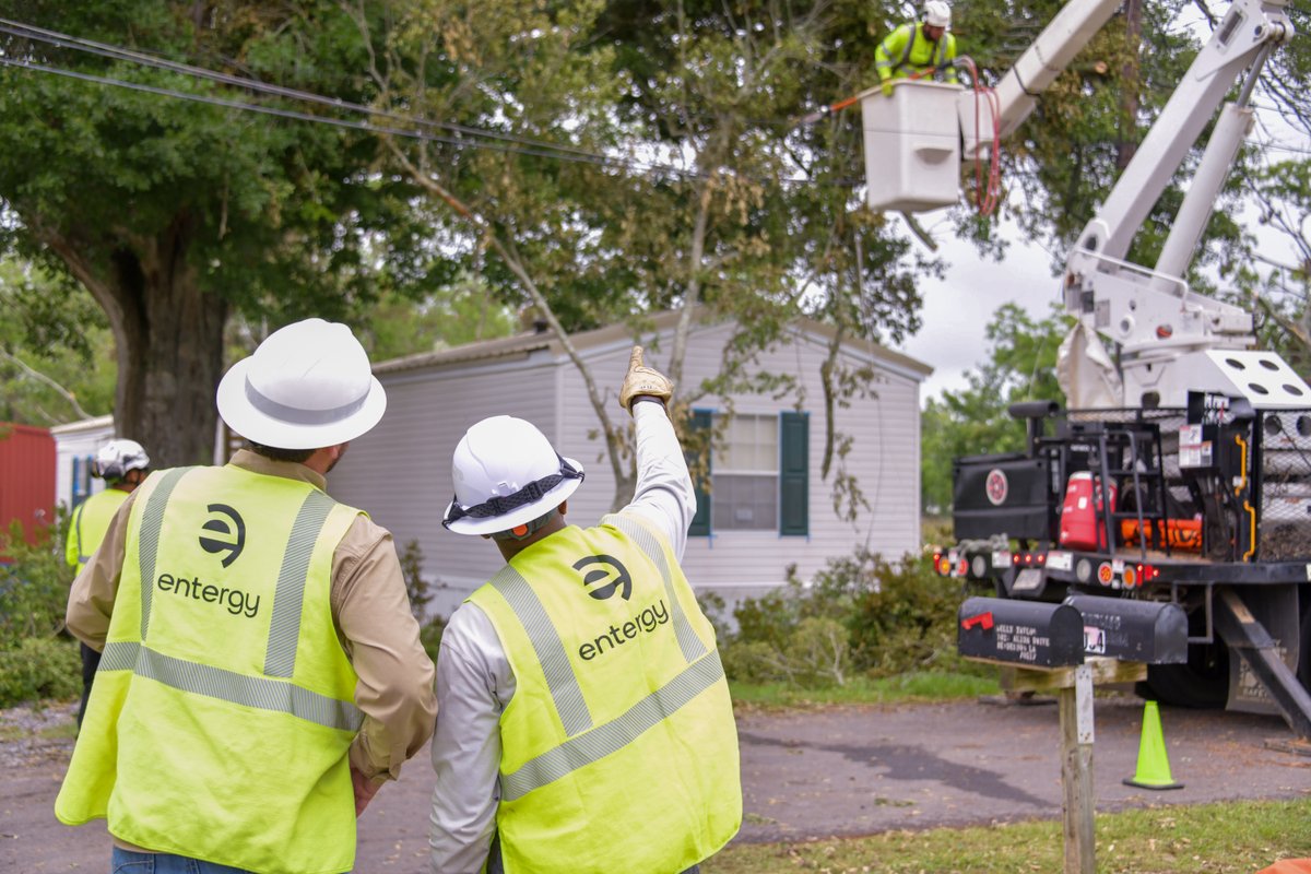 Entergy Louisiana has restored power to more than 90,000 customers statewide after 80-plus mph winds and a tornado impacted the southern region late Thursday. While many customers will be restored sooner, crews anticipate fully restoring power by tomorrow: enter.gy/6010deM3q