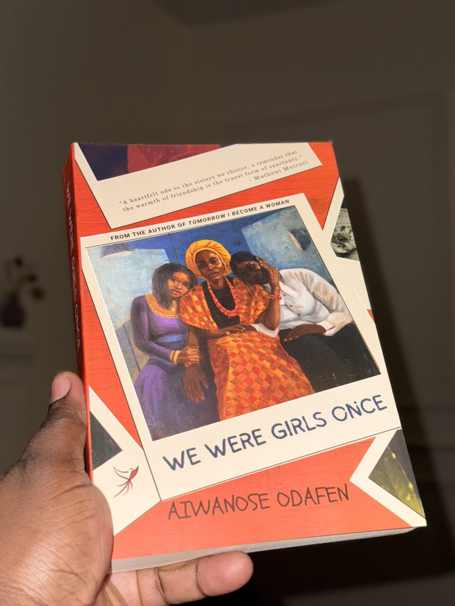 No way @aiwahannah will write another book and I won't grab a copy. Tomorrow I become a woman is enough for me to follow her writing journey Now reading👇🏽