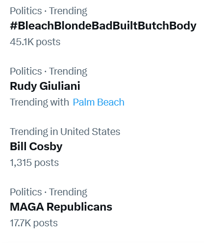 It's. Still. Trending.🤣🤣🤣🤣 That may be enough twitter for the day...