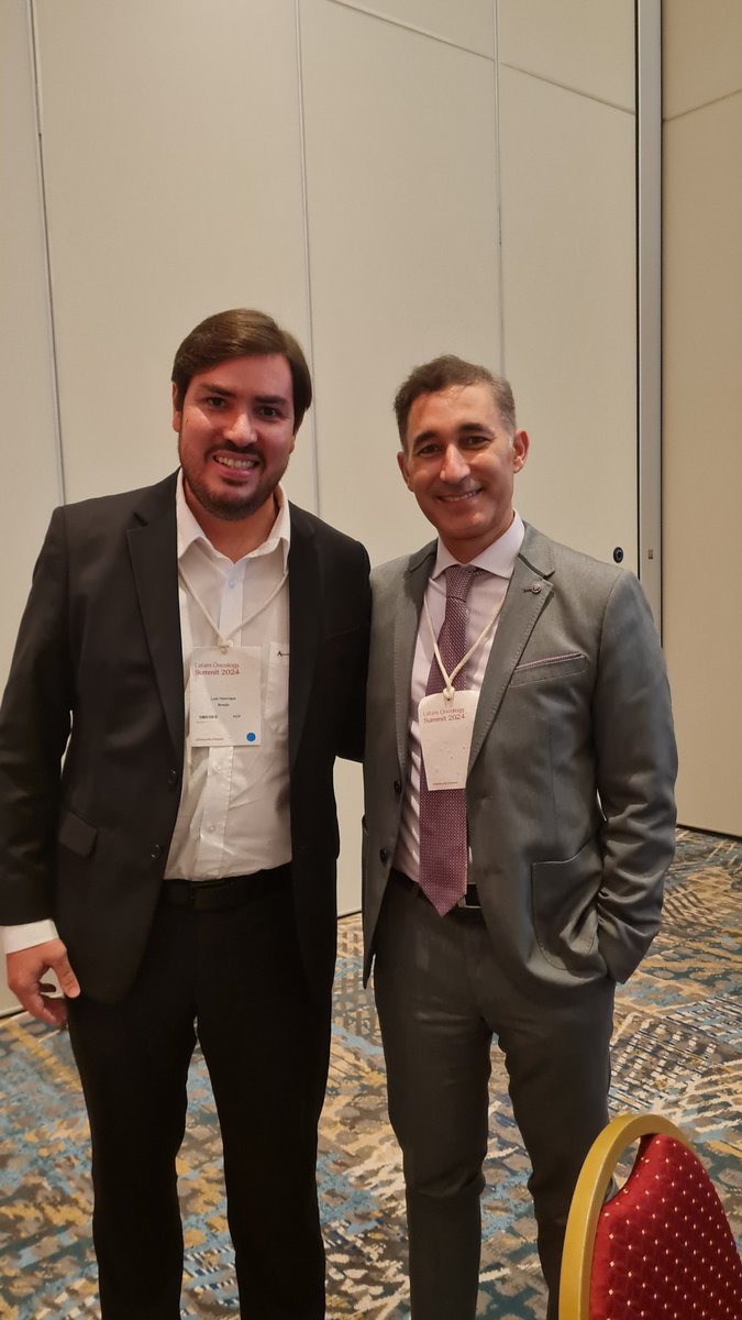 Luiz Henrique Araújo (@lhaurologia) on Twitter photo Great opportunity to find a reference in urooncology for me. Thank you for the teachings Dr. Sia! Good to see you in Argentina.
<a href="/siadaneshmand/">Sia Daneshmand, M.D.</a> <a href="/USC_Urology/">USC Urology</a>
#LOS2024 #latamoncologysummit
#bladdercancer
#prostatecancer Great opportunity to find a reference in urooncology for me. Thank you for the teachings Dr. Sia! Good to see you in Argentina.
<a href="/siadaneshmand/">Sia Daneshmand, M.D.</a> <a href="/USC_Urology/">USC Urology</a>
#LOS2024 #latamoncologysummit
#bladdercancer
#prostatecancer