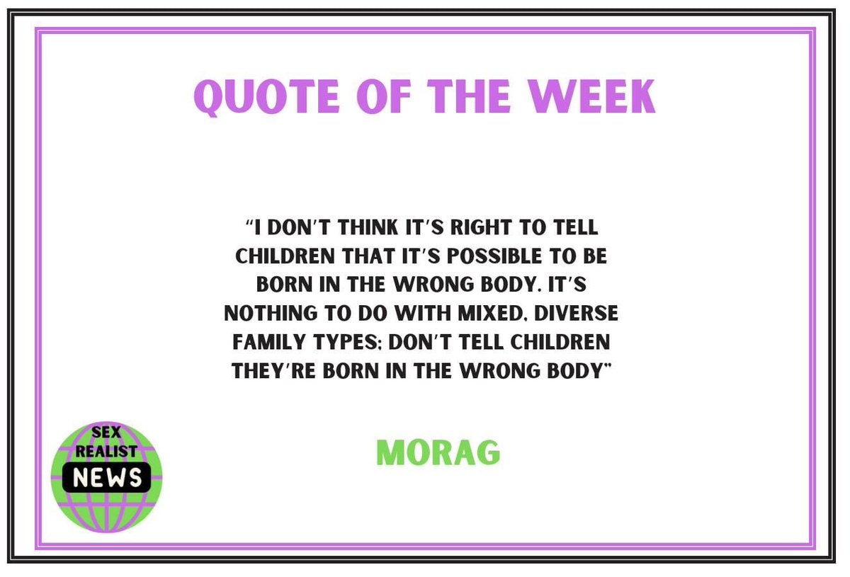 #QuoteOfTheWeek 
#Morag4FM 👑