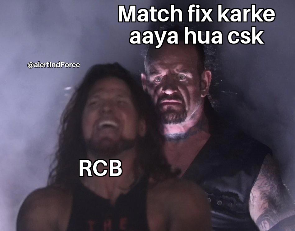@RcbianOfficial THIS WAS A NOT OUT 

#MatchFixing and #CSK is true Lobe