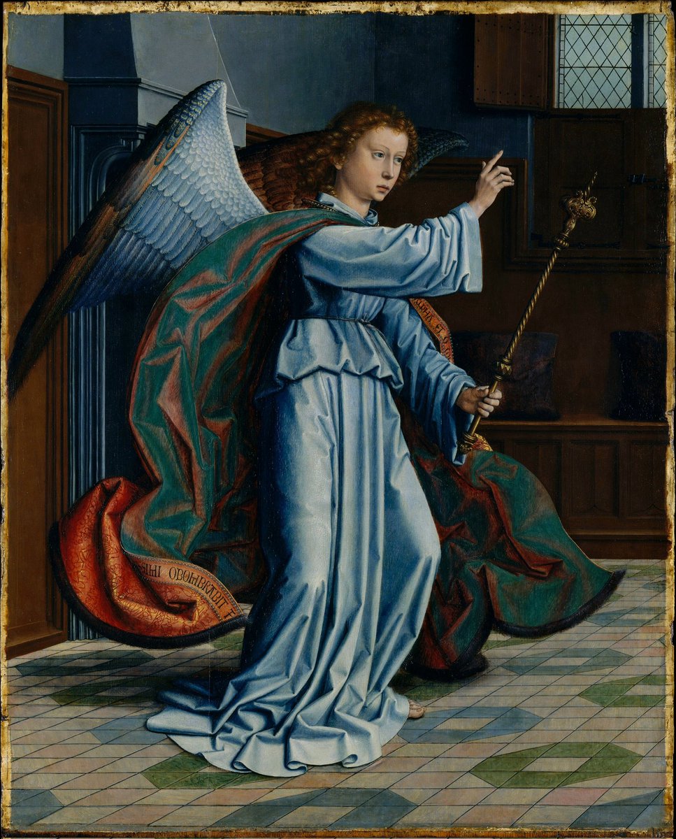 Gerard David - The Annunciation (detail) 1506
