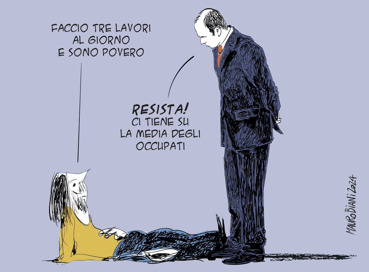 #miseria e #nobiltà #lavoro e #povertà
#italia #governo #salariominimo 
Oggi su @repubblica