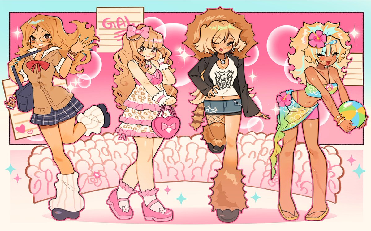 GAL!!!😳💋💖🌸
💅#art #illustration #gyaru