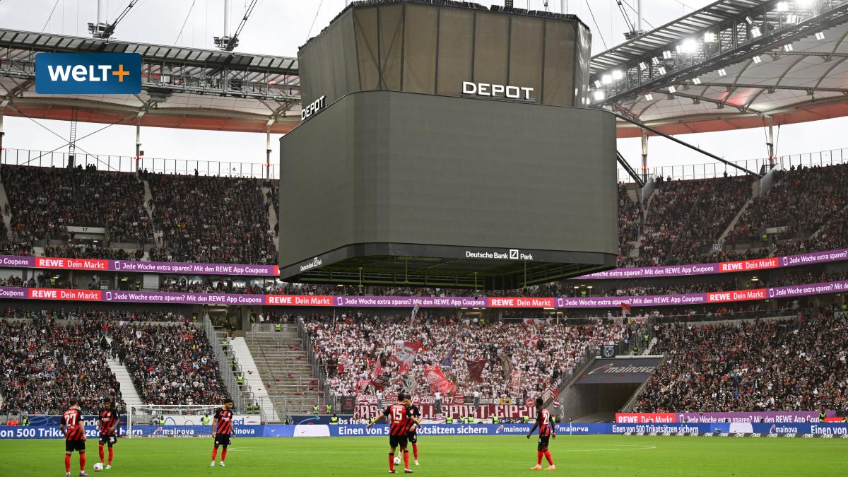 Kuriose Videowürfel-Unterbrechung in Frankfurt, dann startet die Eintracht-Aufholjagd to.welt.de/riSh0zX