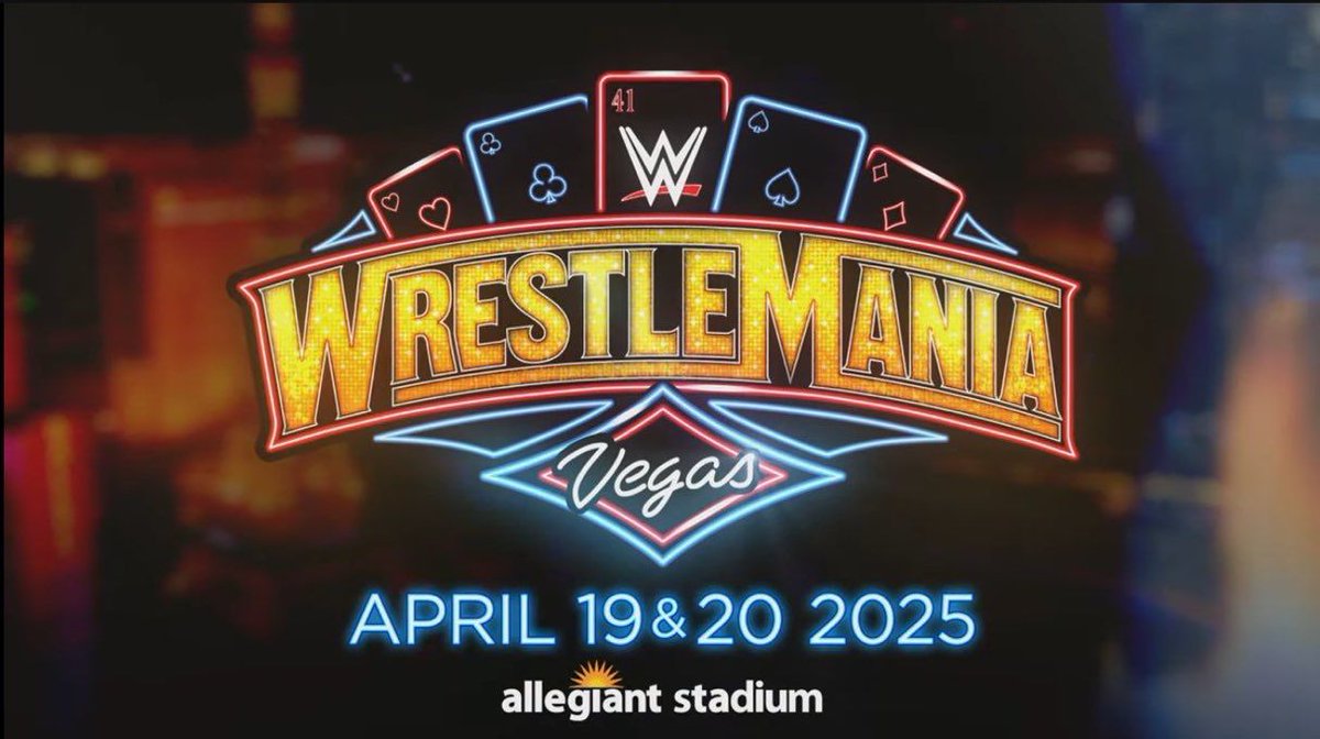 Heading to Las Vegas next year in April for #WrestleMania41 and keeping everything crossed🤞 that <a href="/ekohmusic/">E̶K̶O̶H̶</a> puts a show on in his home town that week aswel!! #MakeItHappen #HeartHop