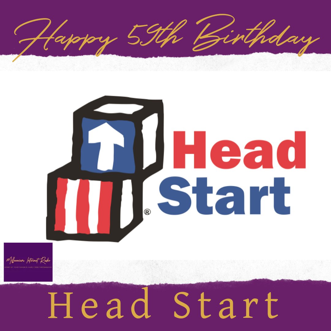 Happy 59th Birthday Head Start!!  Show your support to Head Start by sharing the hashtags below and the year you graduated from Head Start. National Head Start Association #59YearsOfHeadStart #HappyBirthdayHeadStart #HappyBDayHeadStart #GetAHeadStart